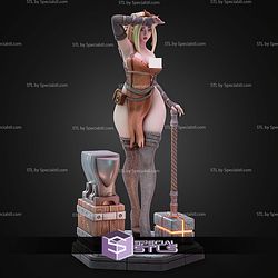 Hilda Lady Blacksmith ALT 171mm STL Files