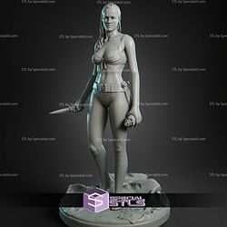 Honey Ryder Dr No 007 32mm 75mm STL Files