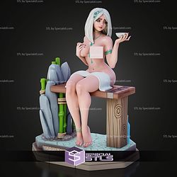 Hot Spring Girl Mia 130mm ALT STL Files