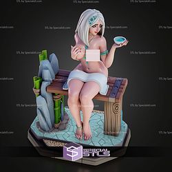 Hot Spring Girl Mia 130mm ALT STL Files