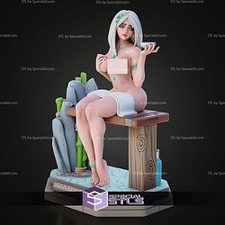 Hot Spring Girl Mia 130mm ALT STL Files