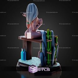 Hot Spring Girl Mia 130mm ALT STL Files