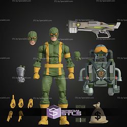 Hydra Female Soldier 1 12 Army Builder Action Figure STL Files