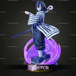 Iguro Obanai Demon Slayer 298mm STL Files