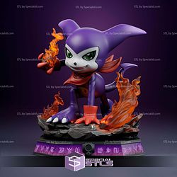 Impmon Digimon Card Game STL Files