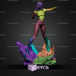 Invisible Woman Classic STL Files