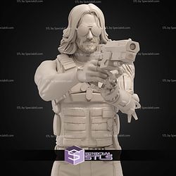 Johnny Silverhand Various Pose STL Miniatures