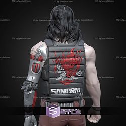 Johnny Silverhand Various Pose STL Miniatures