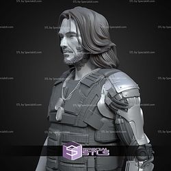 Johnny Silverhand Various Pose STL Miniatures