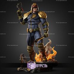 Judge Dredd Fire Base 1 6 STL Files