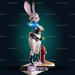 Judy Hops Bunny Cop STL Files