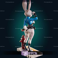 Judy Hops Bunny Cop STL Files