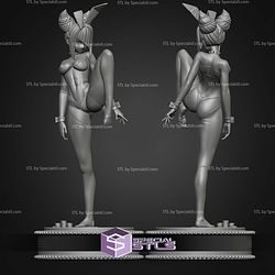 Juri Street Fighter Reverse Rabbit STL Files