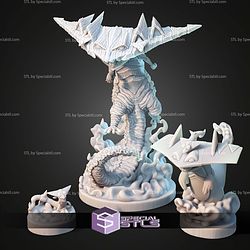 Kaiju Pokemon Collection Dreepy Dracloak and Dragapult STL Files