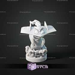Kaiju Pokemon Collection Dreepy Dracloak and Dragapult STL Files