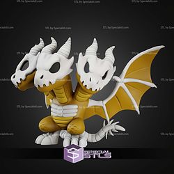 King Ghidorah Boney Beast STL Files
