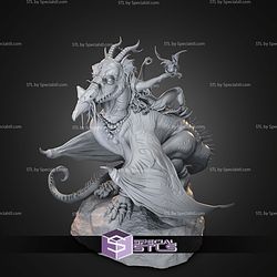 Laying With Dragons 75mm STL Files
