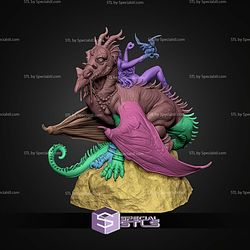 Laying With Dragons 75mm STL Files