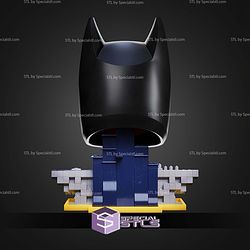 Lego Batman Helmet Stand STL Files