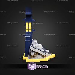 Lego Batman Helmet Stand STL Files