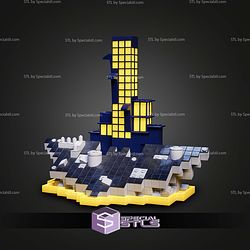 Lego Batman Helmet Stand STL Files