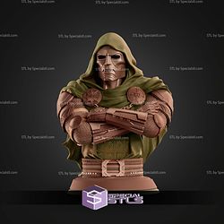Life Size Dr Doom Bust STL Files