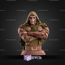 Life Size Dr Doom Bust STL Files