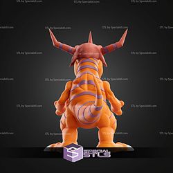 Life Size Greymon Digimon STL Files