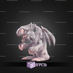Life Size Toon Blue Eyes STL Files