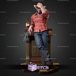 Logan Wolverine Cowboy 212mm STL Files