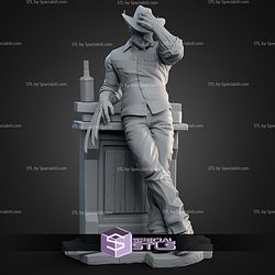 Logan Wolverine Cowboy 212mm STL Files