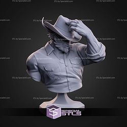 Logan Wolverine Cowboy Bust 97mm STL Files