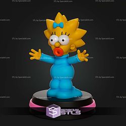 Maggie Simpson 42mm STL Files