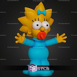 Maggie Simpson 42mm STL Files