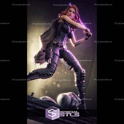 Mara Jade With Lightsaber STL Files