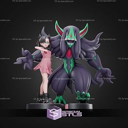 Marnie And Grimmsnarl Pokemon STL Files
