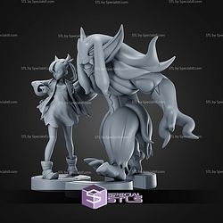 Marnie And Grimmsnarl Pokemon STL Files