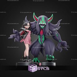Marnie And Grimmsnarl Pokemon STL Files