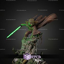 Master Yoda Kashyyyk Battle 1 6 STL Files