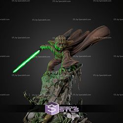 Master Yoda Kashyyyk Battle 1 6 STL Files