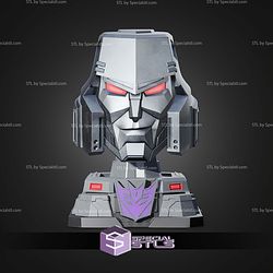 Megatron Helmet Stand STL Files