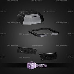 Megatron Helmet Stand STL Files