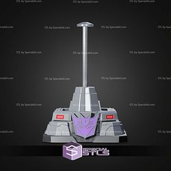 Megatron Helmet Stand STL Files