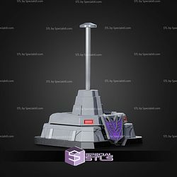 Megatron Helmet Stand STL Files