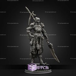 Mei Lan The Fierce 75mm STL Files