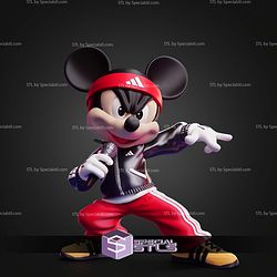 Mickey Mouse Urban Vibes Streetwear No AMS STL Files