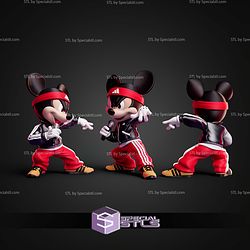 Mickey Mouse Urban Vibes Streetwear No AMS STL Files