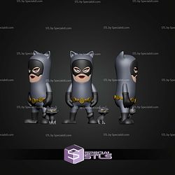 Mini Figure STL Collection Catwoman