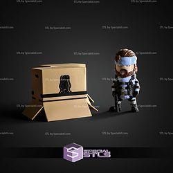 Mini Figure STL Collection Solid Snake