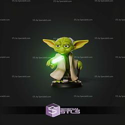Mini Figure STL Collection Yoda